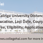 Kalinga University Distance Education